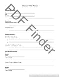Advanced Fill-In Planner