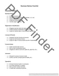 Business Startup CheckList